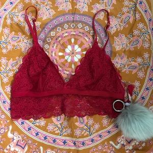 Red Madewell Bralette